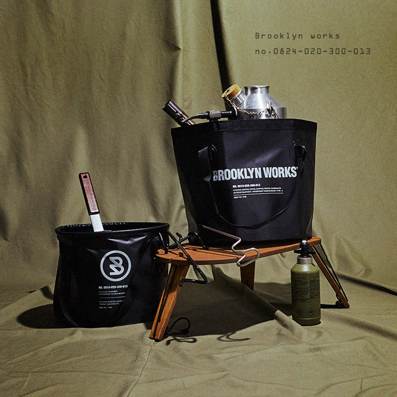 WATERPROOF FOLDING BUSCKET-SMALL / 防水バケット Sサイズ