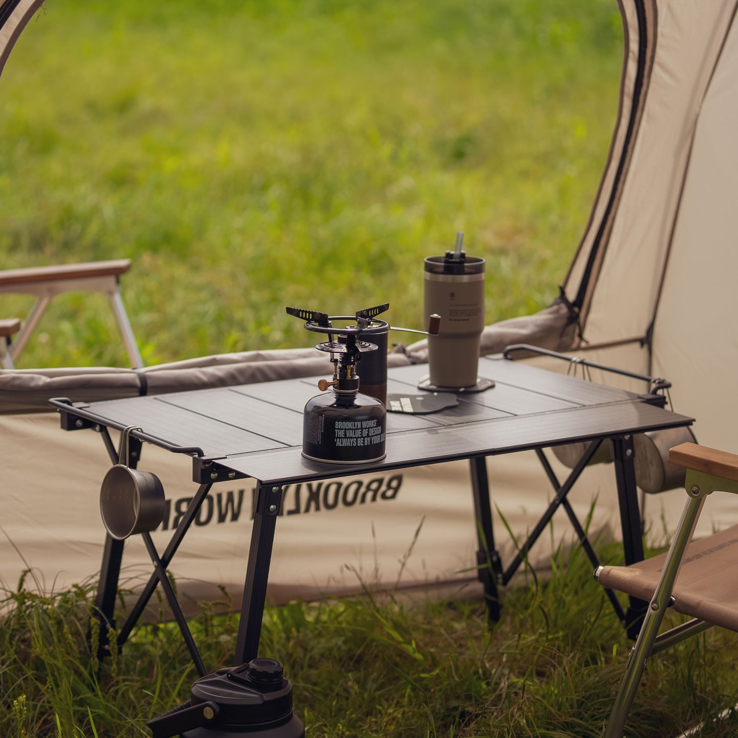 FRAME BURNER TABLE