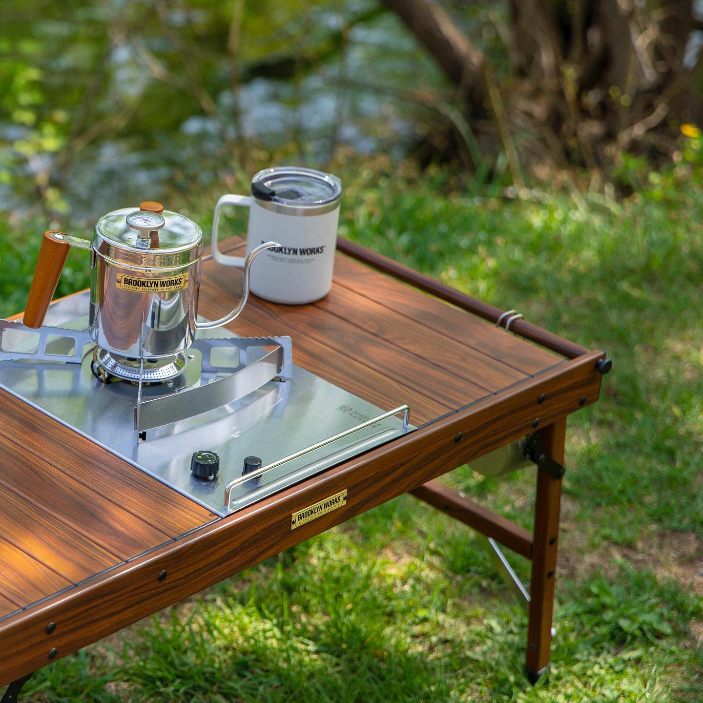 ALUMINIUM BUNNER TABLE / アルミバーナーテーブル